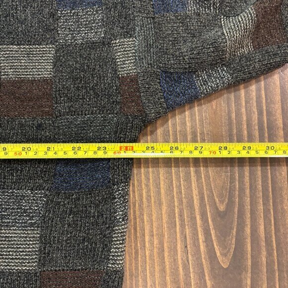 🧶 Vintage Pronto‎ Uomo Sweater Mens XL Crewneck Italian Knit Classic Cozy - Picture 3 of 5